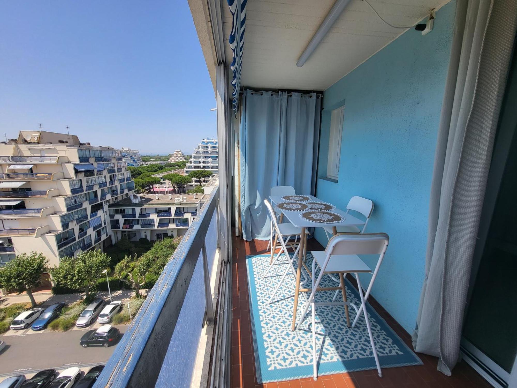 Appartement Lumineux Avec Vue Sur Mer A 50 M De La Plage Et Du Centre La Grande-Motte Exterior foto